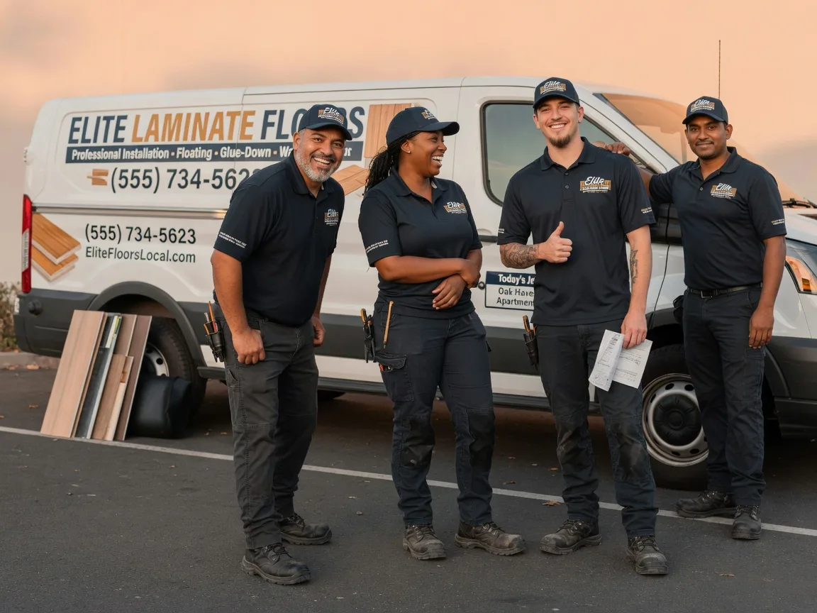 Laminate flooring installation company in Frierson, LA